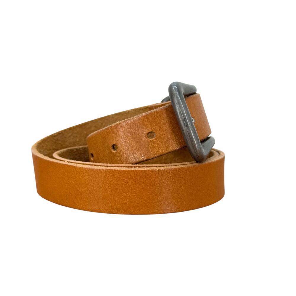 Accessories by Pearl Leather Belt Women SZ M Brown Western Rustic Boho Cowgirl - Picture 4 of 8